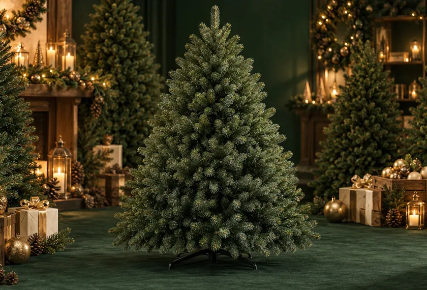 Full-bodied classic artificial Christmas tree, wholesale