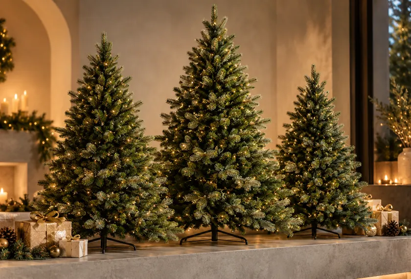 Premium mixed-tip artificial Christmas tree, wholesale