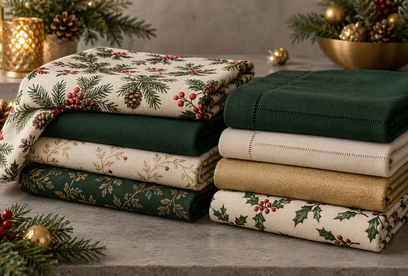 Wholesale Christmas table linens