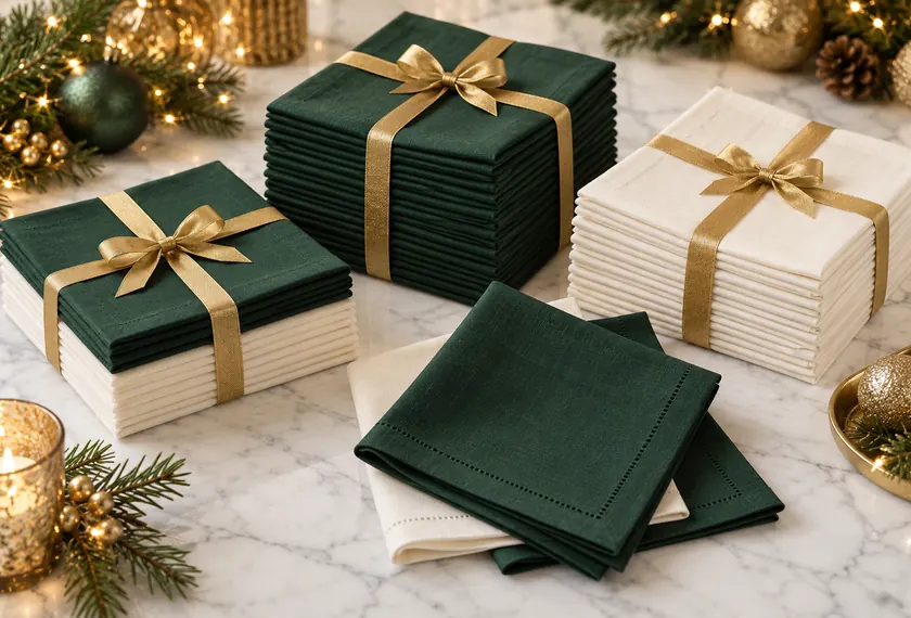 Christmas napkin set, wholesale bulk