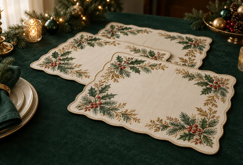Christmas placemats, wholesale